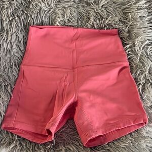 Women's Pink Athletic Shorts